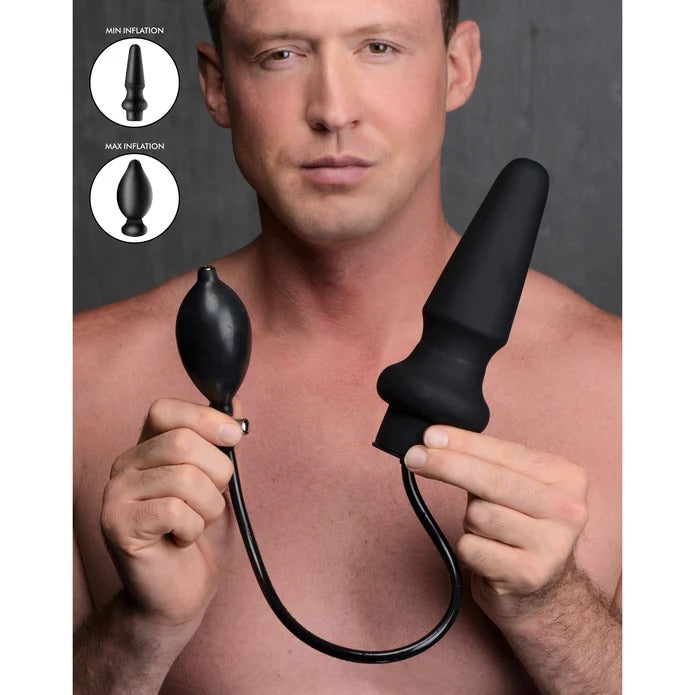 Master Series Ass-Pand Large Inflatable Silicone Anal Plug
