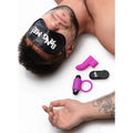 BANG! Couple's Love Ring, Finger Vibe, Bullet, & Blindfold Kit - Purple