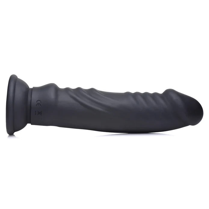 Zeus Electrosex Vibrating & E-Stim Silicone Dildo w/ Remote