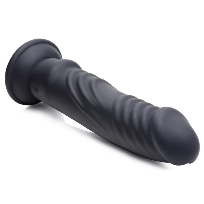 Zeus Electrosex Vibrating & E-Stim Silicone Dildo w/ Remote