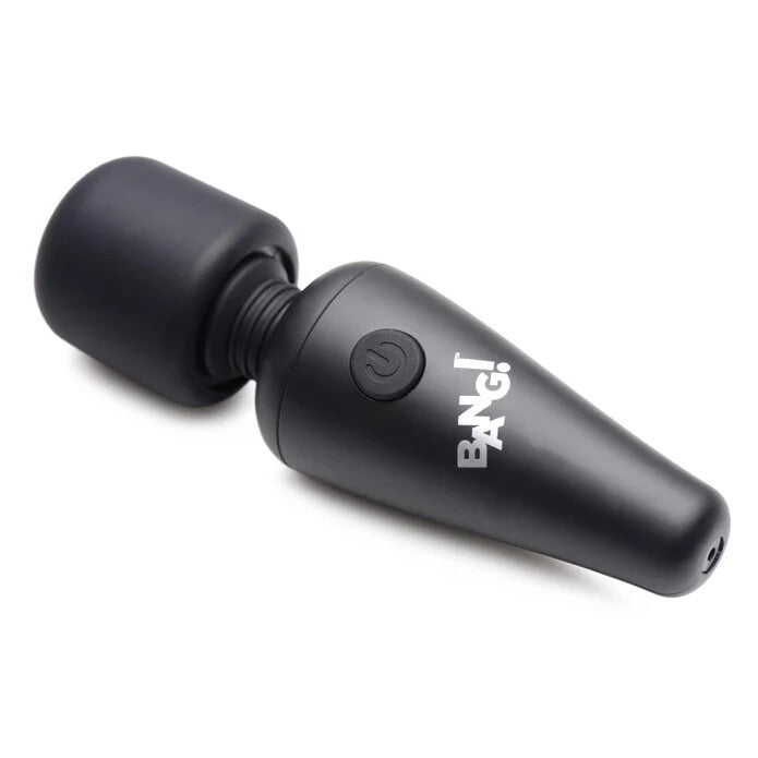 BANG! 10X Vibrating Mini Silicone Wand - Black