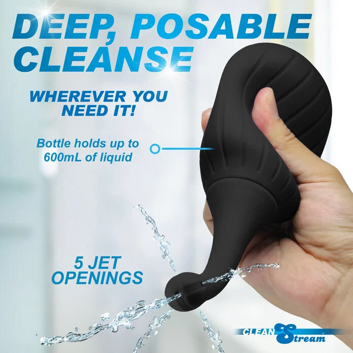 Cleanstream Silicone Enema Bulb w/ Poseable Nozzle