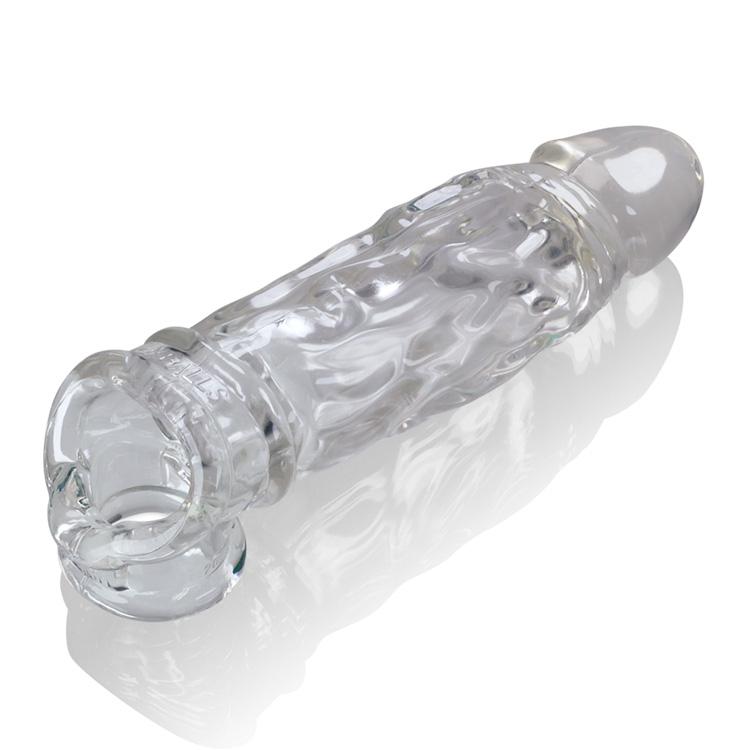 Oxballs BUTCH Cock Extender Sheath with Cocksling | Clear