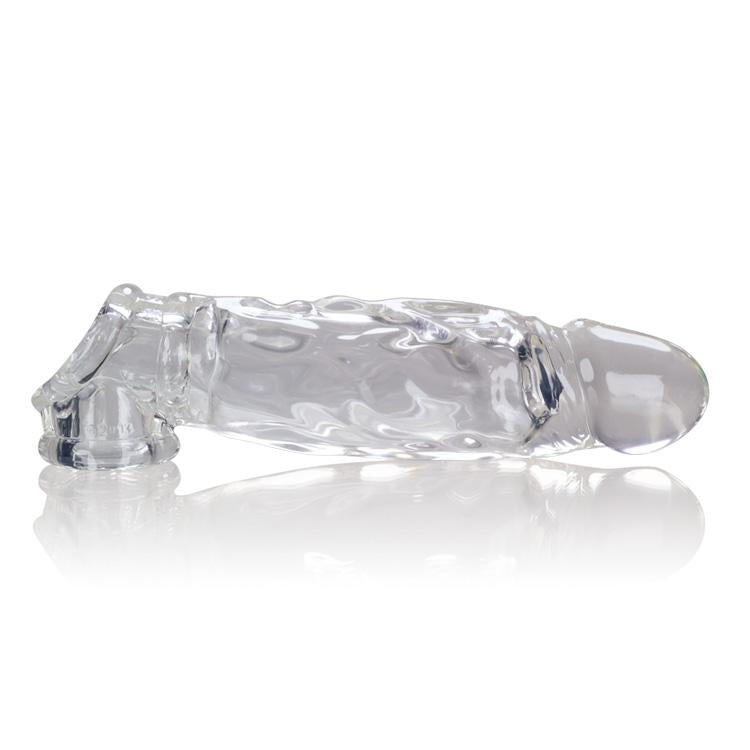 Oxballs BUTCH Cock Extender Sheath with Cocksling | Clear