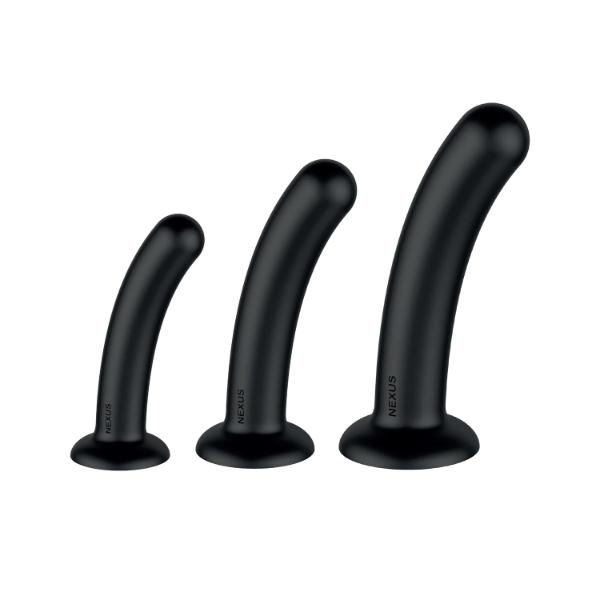 Nexus Silicone DILATOR Set with Suction Cup Base | 3 Pack