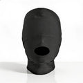 Master Series Disguise Open Mouth Hood w/ Padded Blindfold