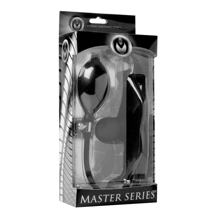 Master Series Silencer Inflatable Locking Gag