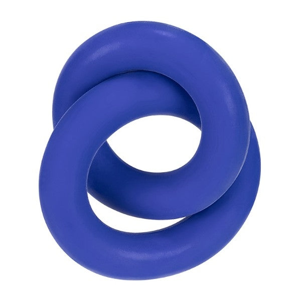 Hünkyjunk Duo Linked Cockring  | Cobalt