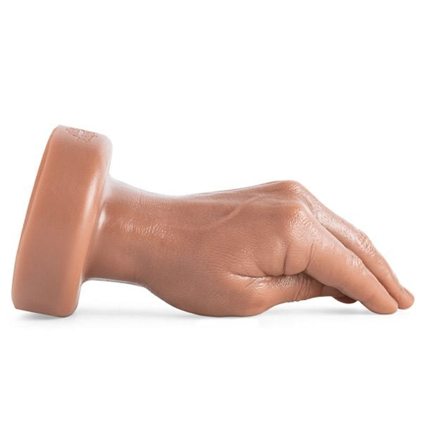 MR HANKEY'S HANDYMAN BUTT PLUG MD/LG SOFT/TAN/NO VAC