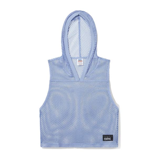 BIKE® Hooded Sleeveless Practice Jersey | Ice Blue