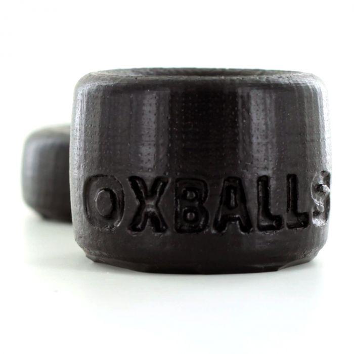 Oxballs LOW BALL Cock Ring with Ball Stretcher | Black