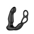simul8 wave edition vibrating dual motor anal cock and ball toy black