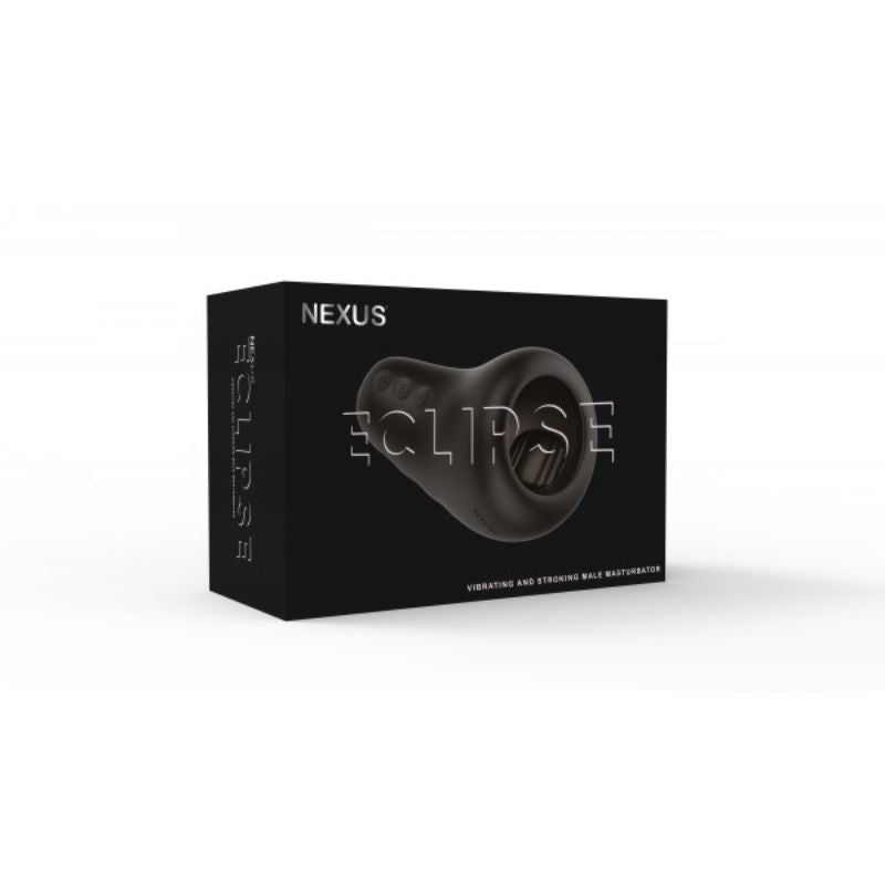 Nexus ECLIPSE Vibrating and Stroking Masturbator | Black