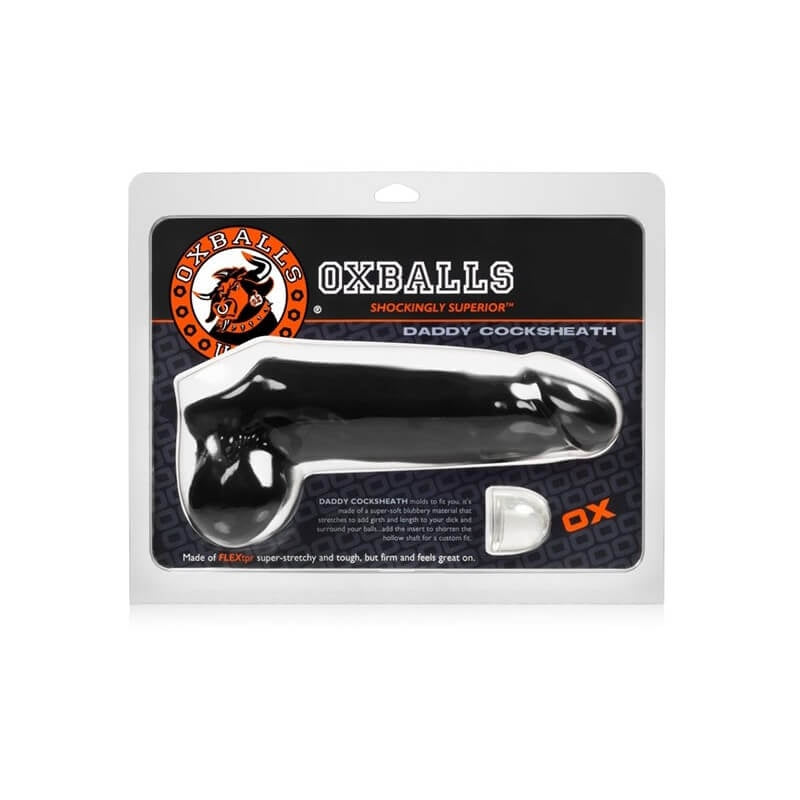 Oxballs DADDY Cock & Ball Sheath | Black