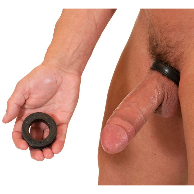 Oxballs PIG Comfort Cock Ring - Black