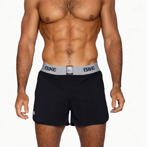 BIKE® Peek-a-boo Jock Short | Black