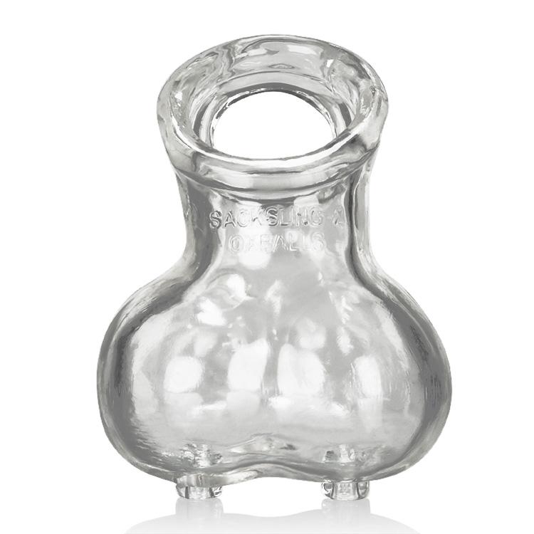 Oxballs SACKSLING 2: Dual Cock & Ball Sling | Clear