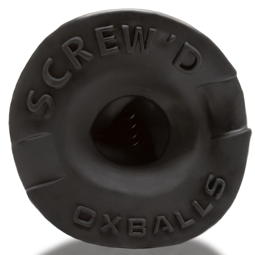 Oxballs SCREWDHOLE Fuckable Hole Filler | Night Black