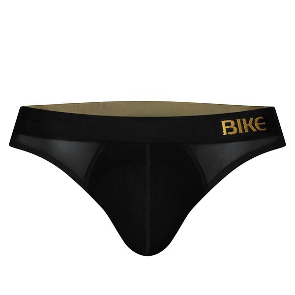 BIKE® Sexy Rib Thong Black - M