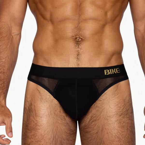 BIKE® Sexy Rib Thong | Black