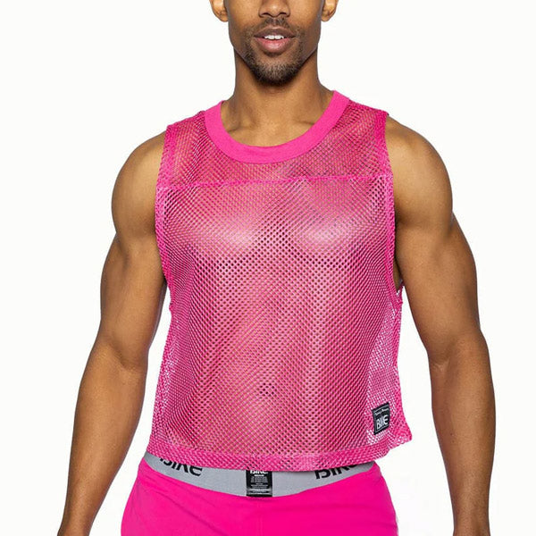 BIKE® Sleeveless Practice Jersey | Hot Pink