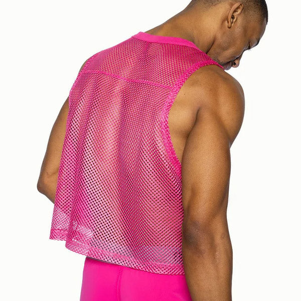 BIKE® Sleeveless Practice Jersey | Hot Pink