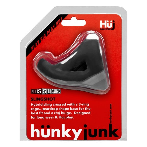 Hünkyjunk Slingshot Teardrop Cockring  | Tar