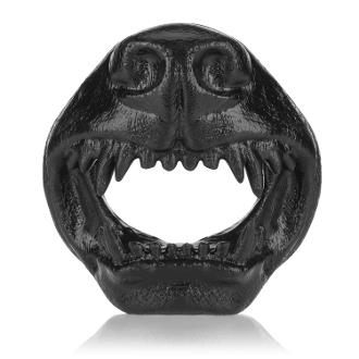 Oxballs SNARL Alpha Pup Silicone Cock Ring | Black