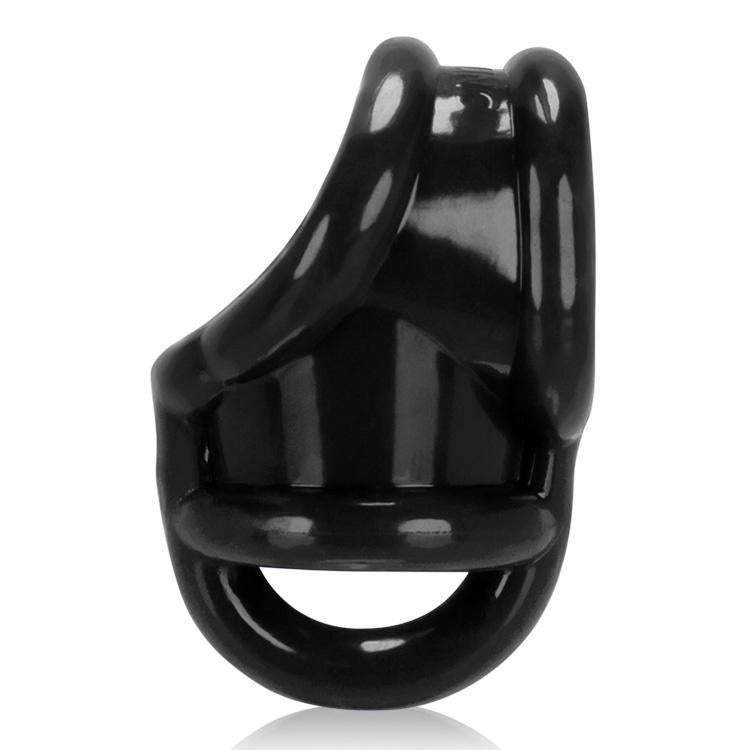 Oxballs BALL SLING: Cock Sling with Ball Spitter | Black