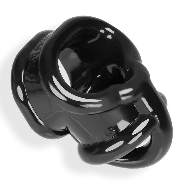 Oxballs BALL SLING: Cock Sling with Ball Spitter | Black