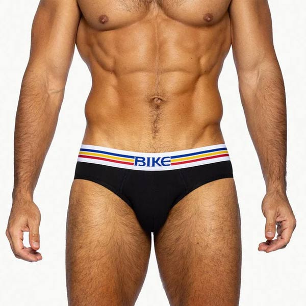BIKE® Stretch Cotton Brief | Black