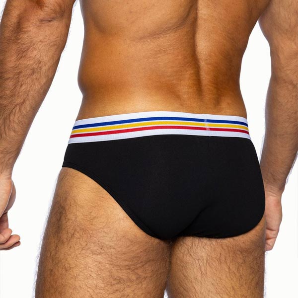 BIKE® Stretch Cotton Brief | Black