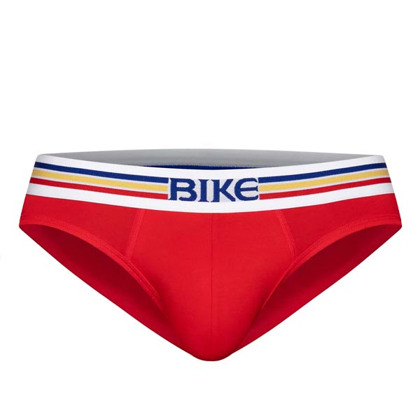 BIKE® Stretch Cotton Brief | Samba Red