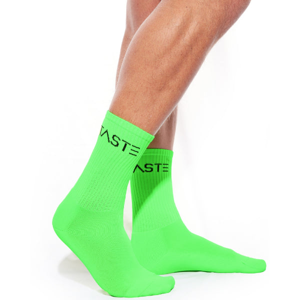TASTE Socks | Neon Green