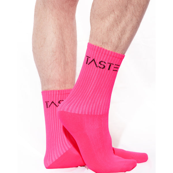 TASTE Socks | Neon Pink