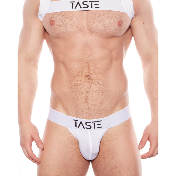TASTE Signature Jockstrap | White
