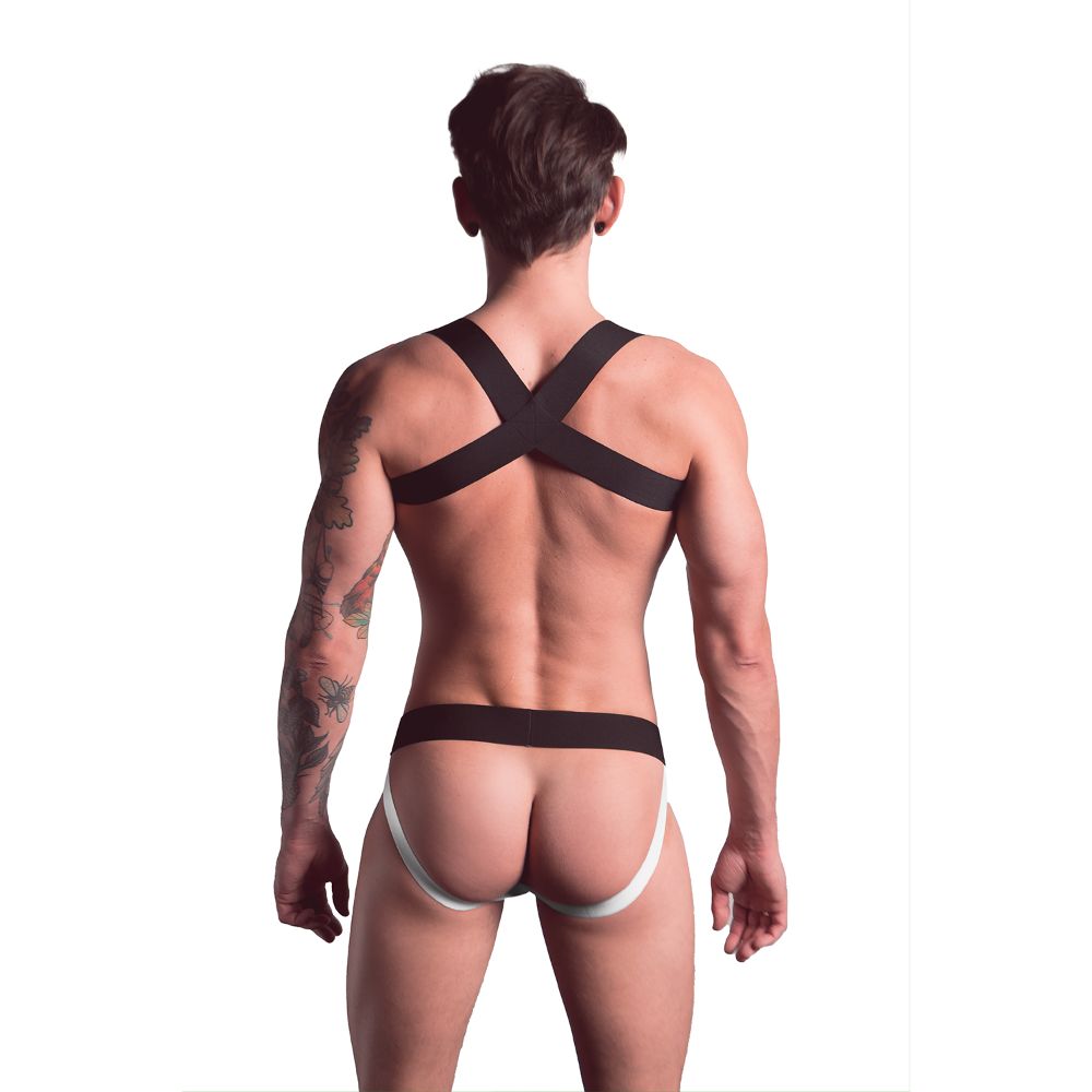 TASTE Signature Jockstrap | White & Black