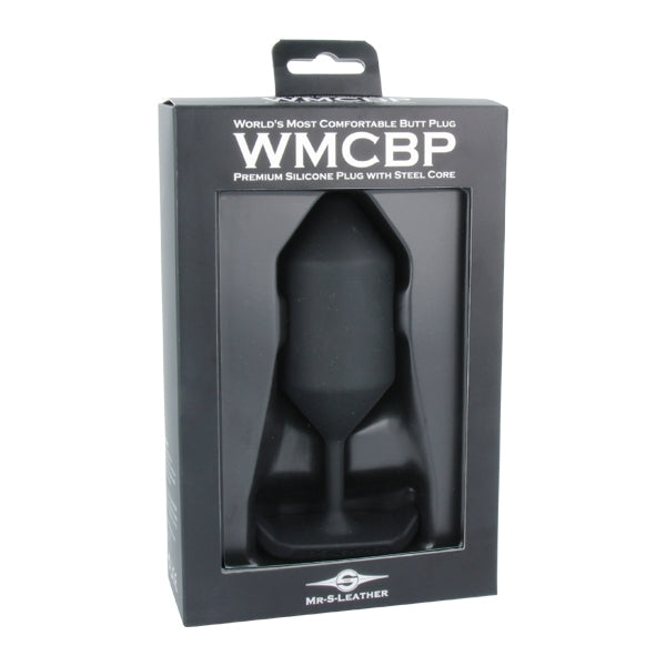 Mr S Leather WMCBP 'Worlds Most Comfortable Butt Plug' Weighted Silicone Plug | X Large
