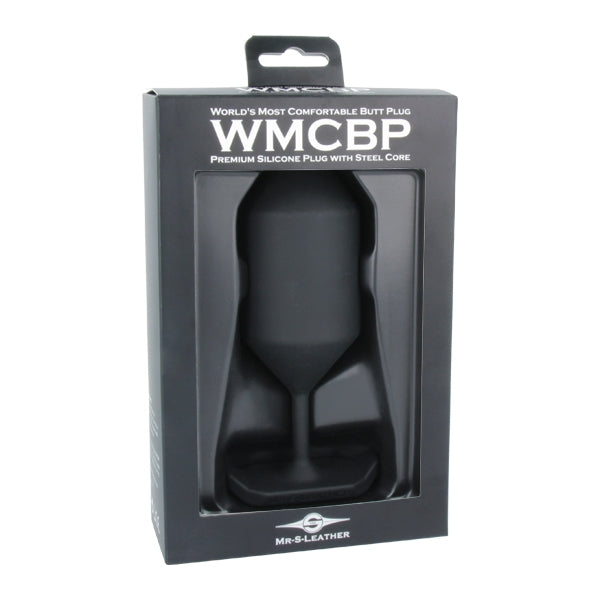 Mr S Leather WMCBP 'Worlds Most Comfortable Butt Plug' Weighted Silicone Plug | X-X-Large