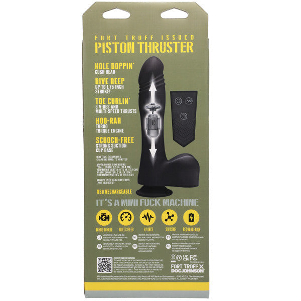 Fort Troff Piston Thruster Mini Fuck Machine w/Remote