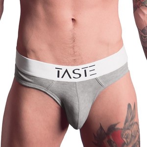 TASTE Signature Brief - Grey/White - S