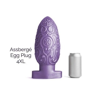 MR HANKEY'S ASSBERGÉ 4XL SOFT/MET PURPLE/NO VAC
