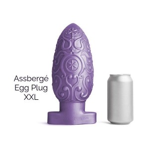 MR HANKEY'S ASSBERGÉ XXL SOFT/MET PURPLE/NO VAC