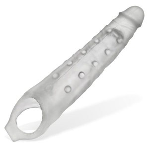 Oxballs SNAKE Deep Reacher Cock Sheath | Clear Ice