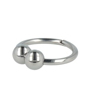 Titus Steel MAGNETIC HORSESHOE Cock Ring S