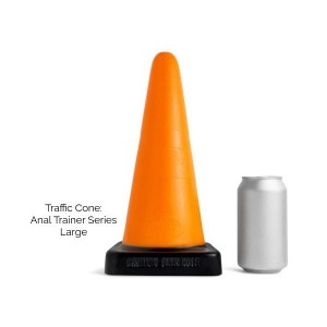 TRAFFIC CONE LG SOFT/ORANGE/VAC