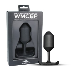 Mr S Leather WMCBP 'Worlds Most Comfortable Butt Plug' Weighted Silicone Plug | Medium