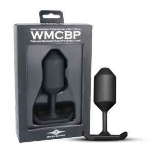 Mr S Leather WMCBP 'Worlds Most Comfortable Butt Plug' Weighted Silicone Plug | Medium