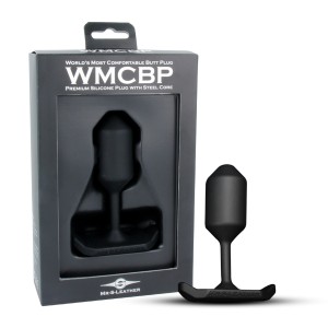 Mr S Leather WMCBP 'Worlds Most Comfortable Butt Plug' Weighted Silicone Plug | Small