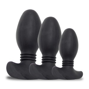 Titus Silicone Series | Ribbed Butt Plug 3 Pack: Anal Training Kit